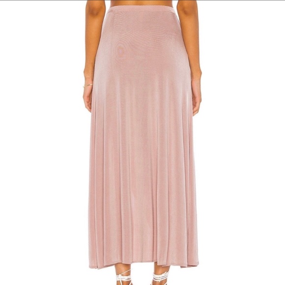 ❤️Free People Pink Smoke And Mirrors Midi Skirt - Picture 2 of 4